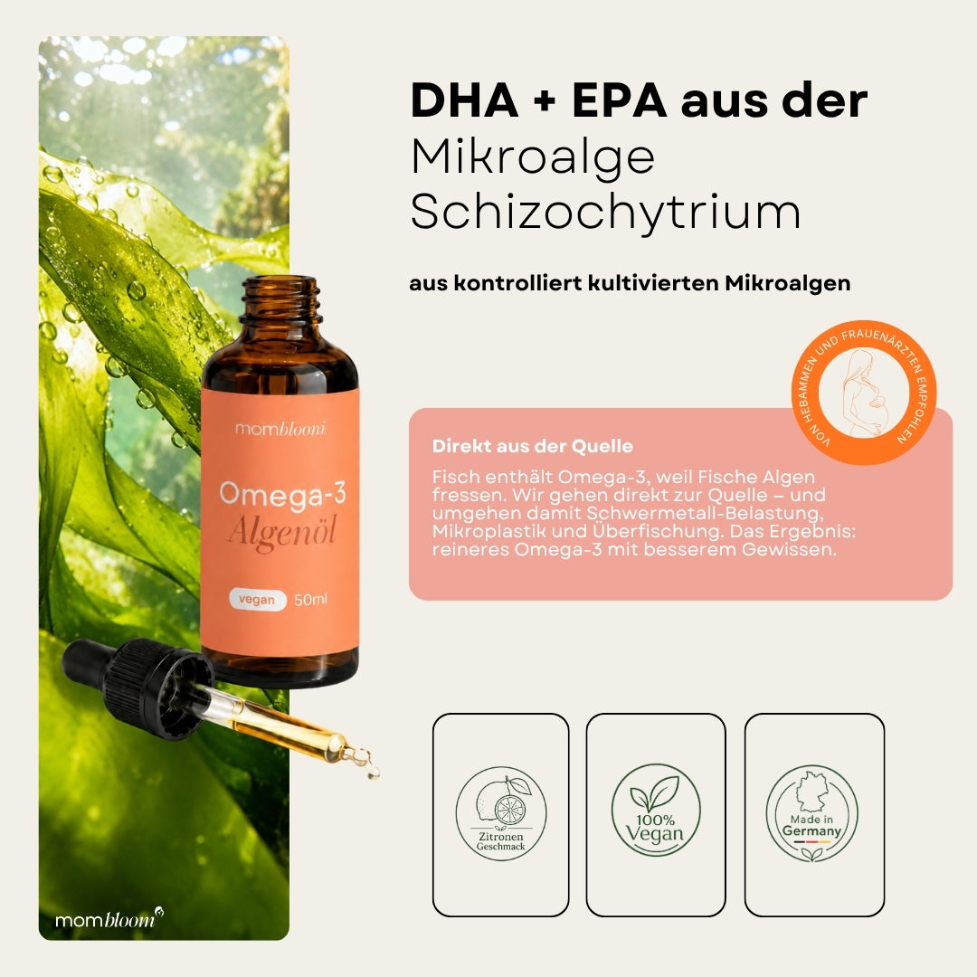 NEU veganes Omega-3 Algenöl (50ml)