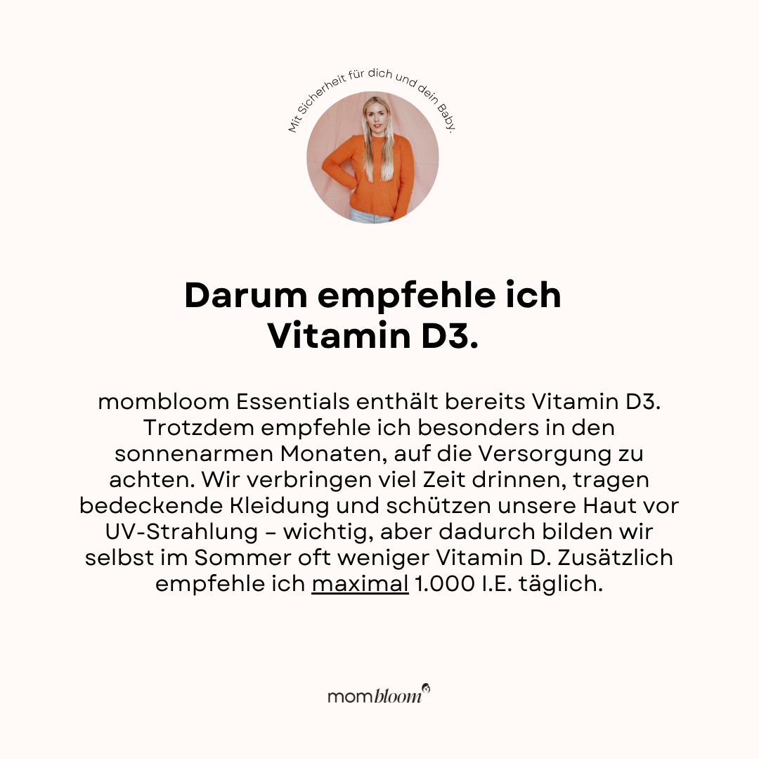 mombloom Vitamin D3 1.000 iE
