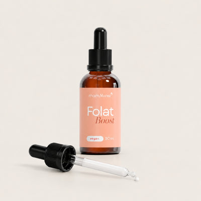 Flasche mombloom Folat Boost Tropfen