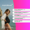 mombloom Omega-3 Kapseln im Apothekerglas